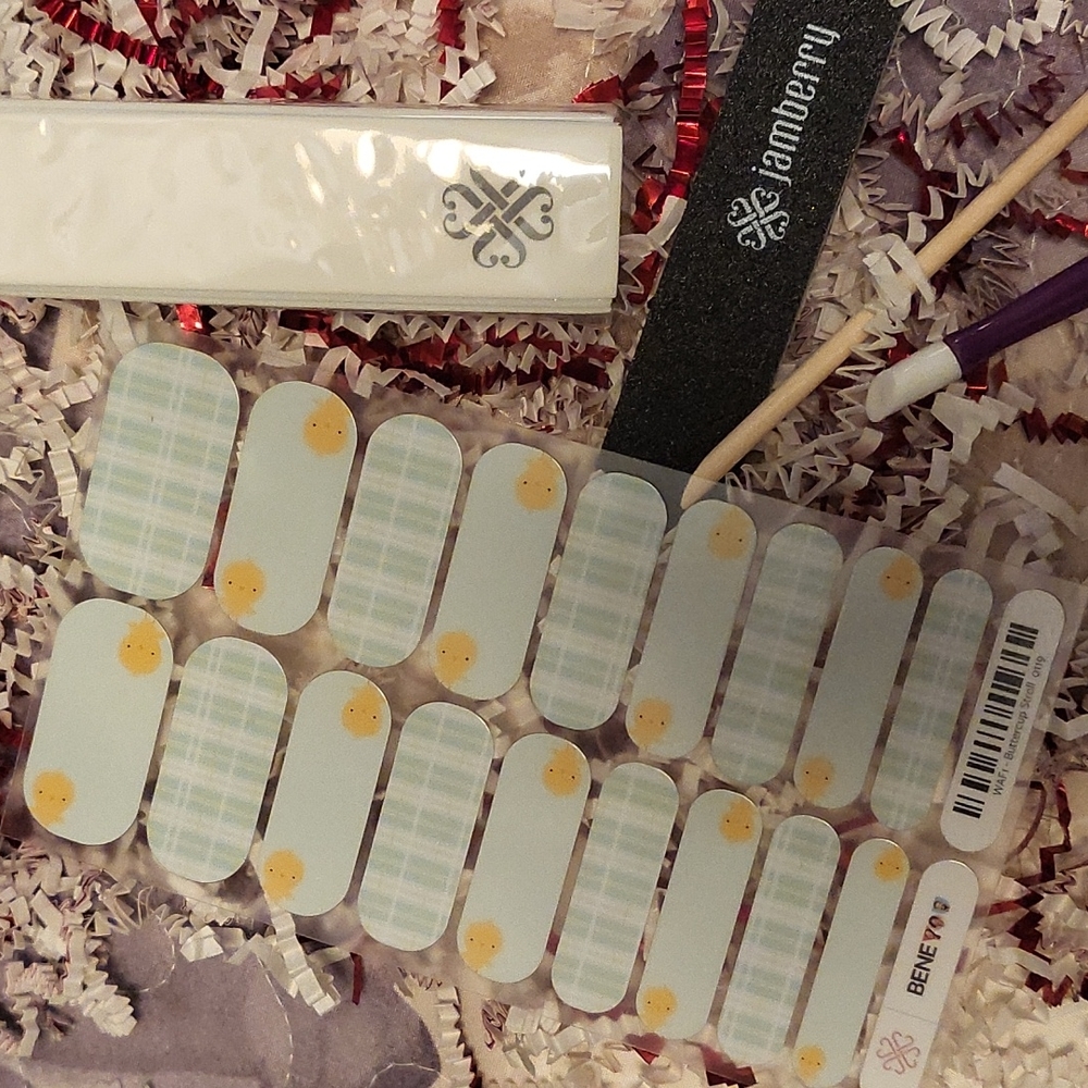 🐥Buttercup Stroll🐥 Jamberry Nail Wraps NWOT